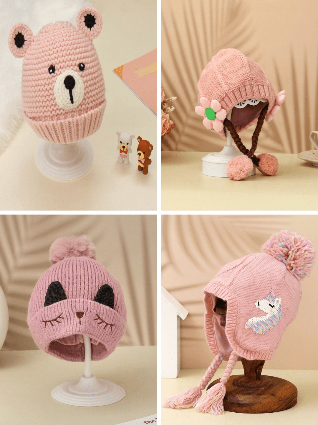 Yellow Bee s Kids Winter Hat Collection Stylish Warm Headwear for Your Little Ones Yellow Bee India