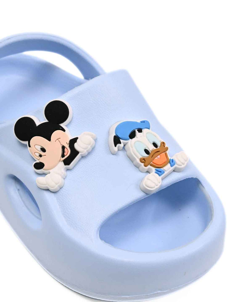 Yellow_Bee_Boys_Light_Blue_Disney_Sandals_with_Mickey_Donald_Charms_-_Close_Up_View