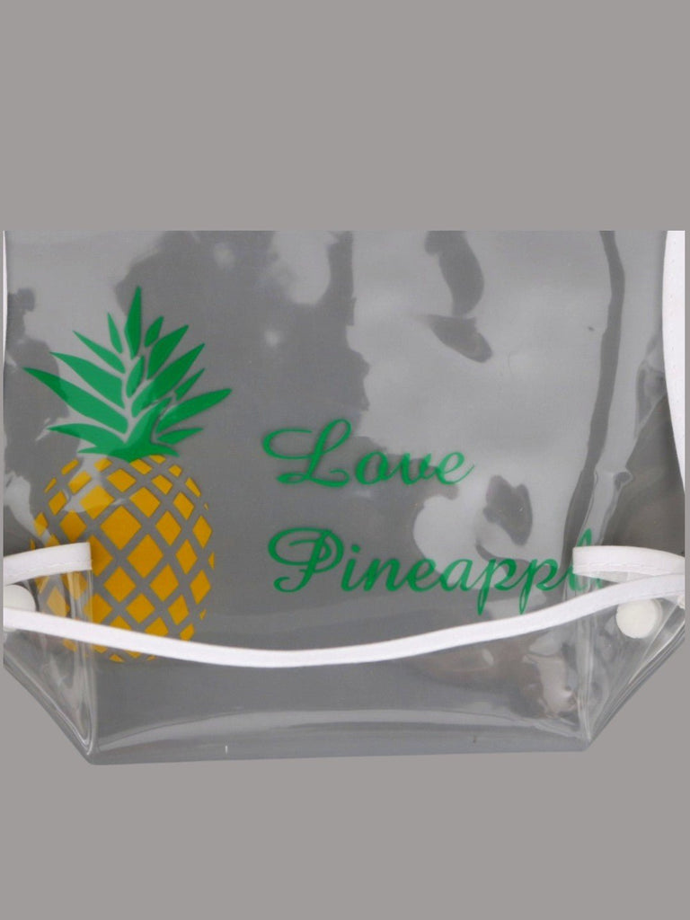 ClearWaterproofBabyBibwithPineapplePrintandCatchPocket_LovePineappleDesignDetailedView