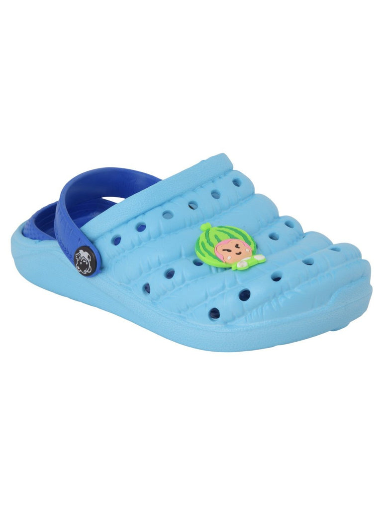 adorable-flower-cartoon-design-rubber-clogs-for-boys-blue-932345