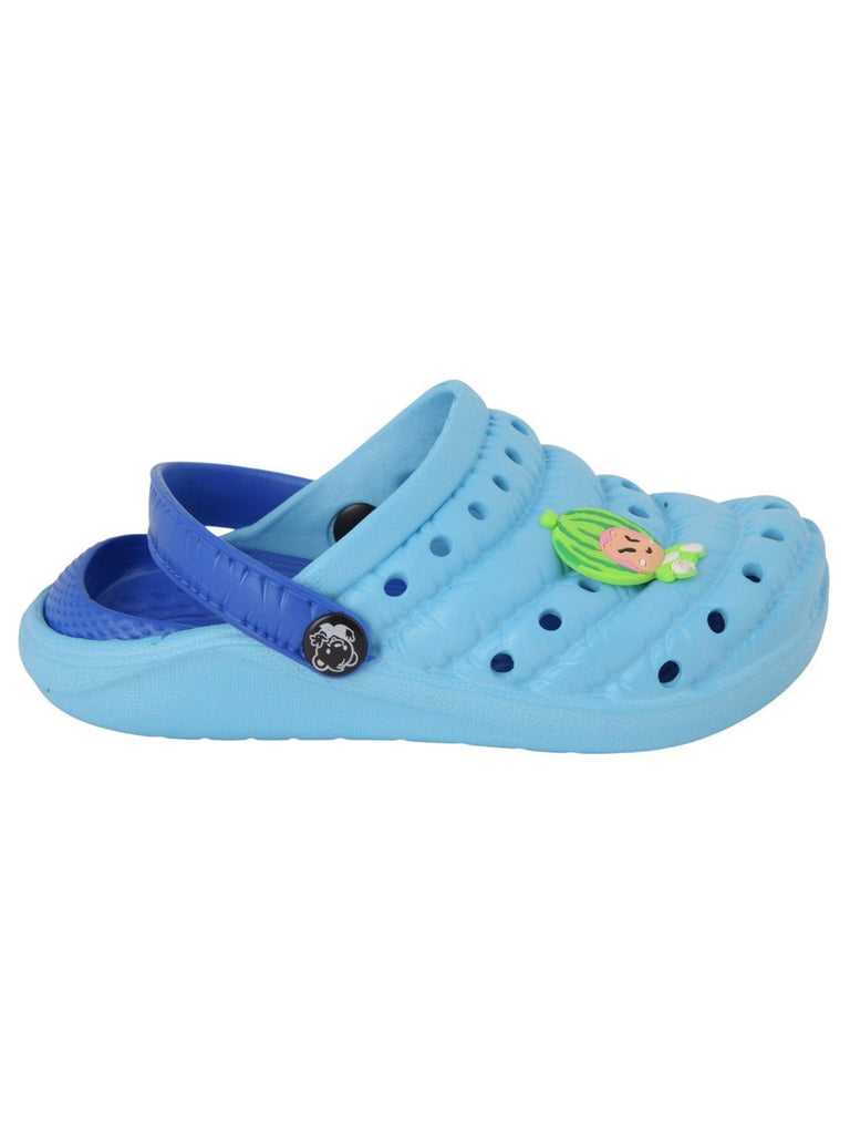 adorable-flower-cartoon-design-rubber-clogs-for-boys-blue-932345