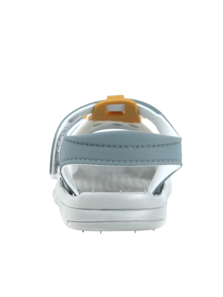 Adorable Grey Puppy Sandals for Boys-Back View