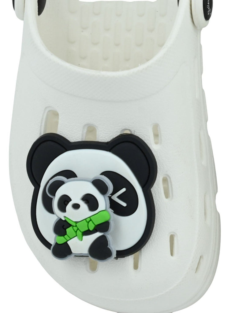 AdorablePanda_BambooCharmsClogsforGirls-White-FrontView