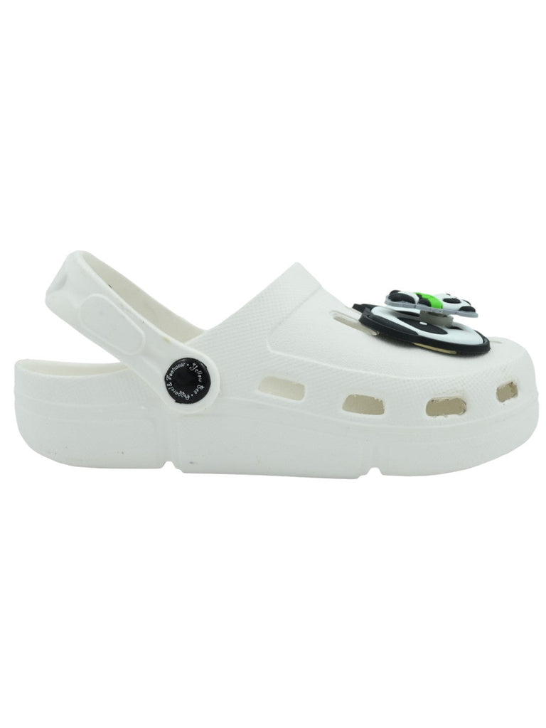 AdorablePanda_BambooCharmsClogsforGirls-White-SideView