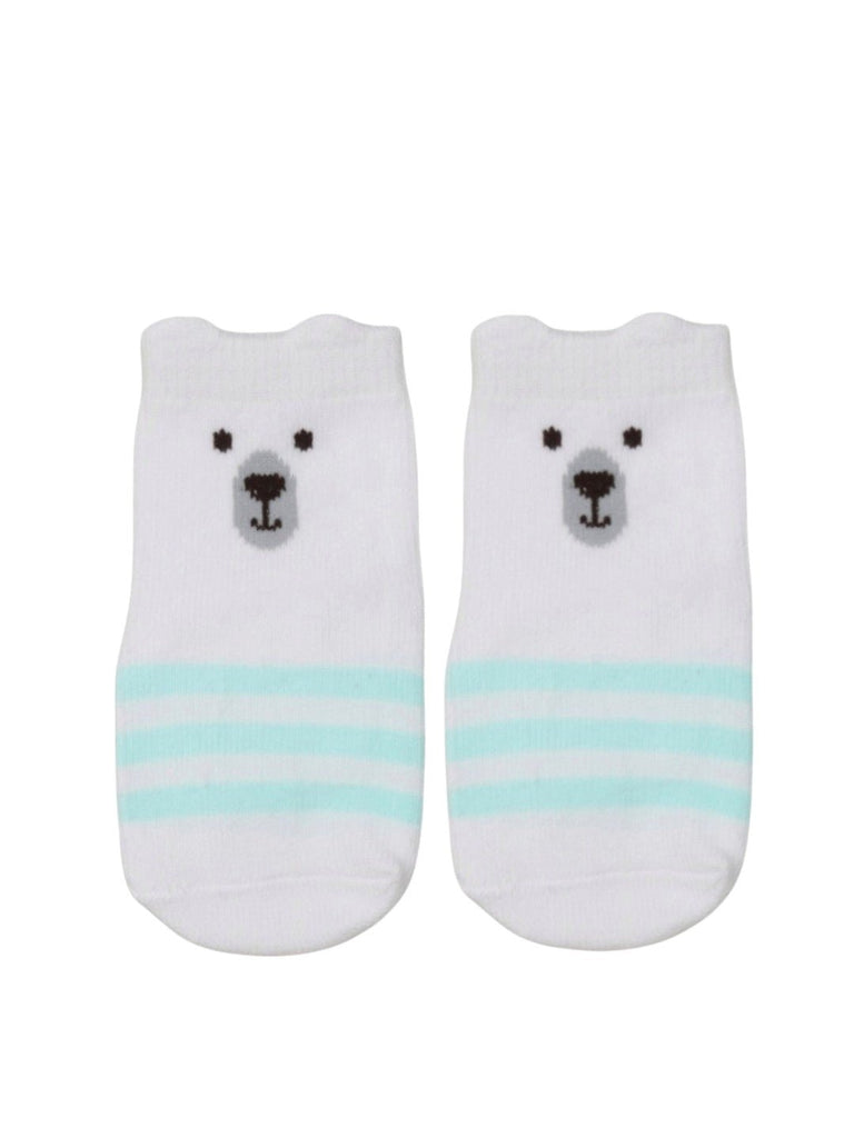 Adorable Polar Bear Socks Set For Boys-Full View 