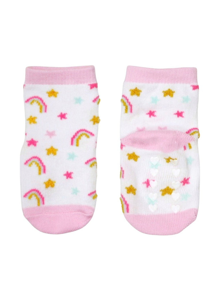 Adorable_Rainbow_Magic_Socks_Combo_for_Girls-Front_&_Back_View