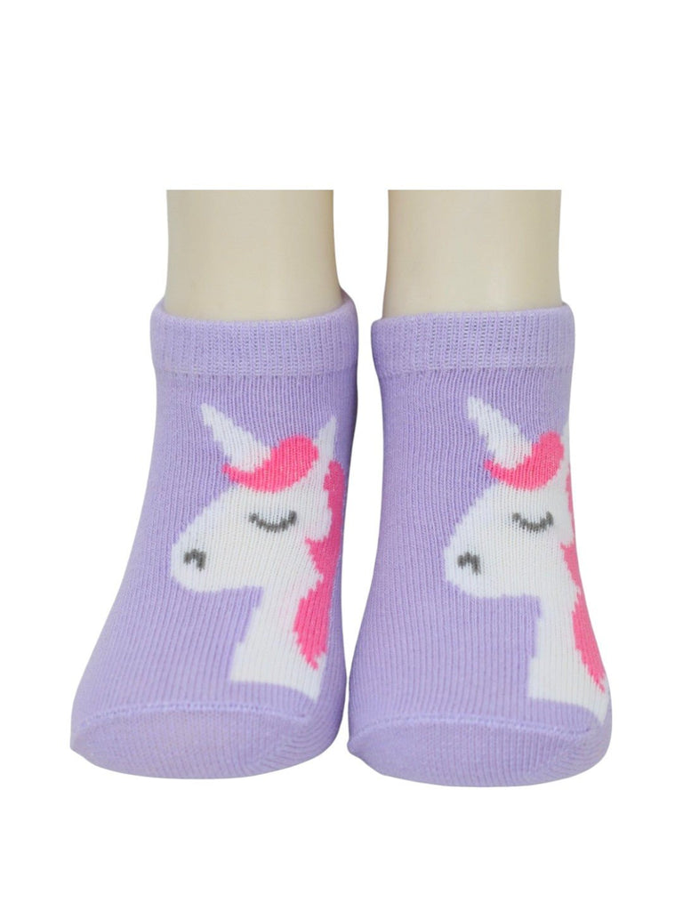 Adorable Unicorn Magic Socks Combo for Girls- Front View