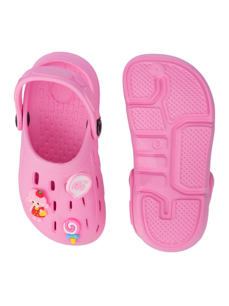 AdorablySweetClogswithDoll_LollipopCharmswithHiAccentsforGirls-Pink-Front_BackView