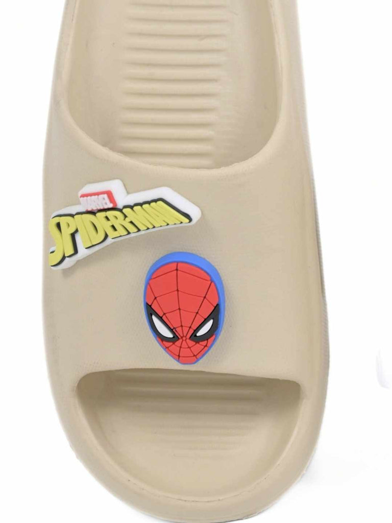 Adventurous_Marvel_Spider_Man_Cartoon_Slides_for_Boys_Beige_-Front_View