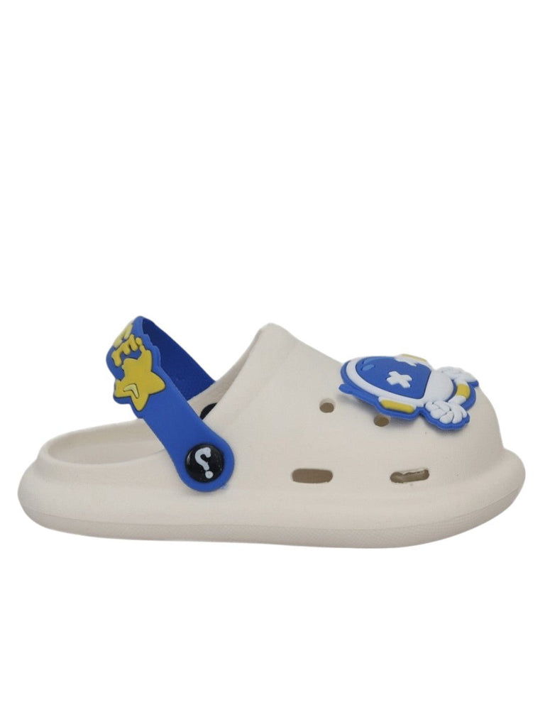 Astronaut Adventure Space Motif Clogs For Boys-Side View