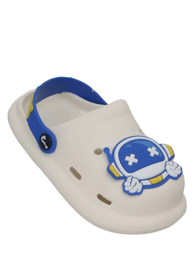 Astronaut Adventure Space Motif Clogs For Boys-Angle View