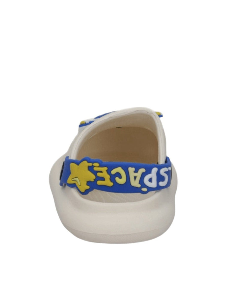 Astronaut Adventure Space Motif Clogs For Boys-Back view