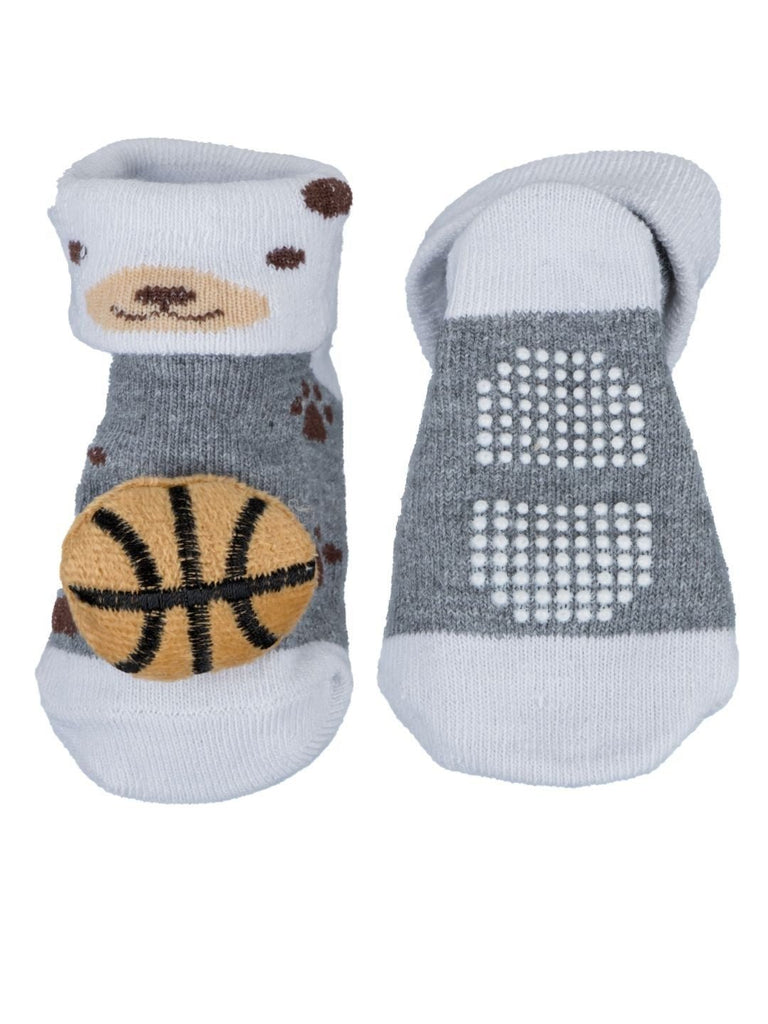 Baby Boyss _Socks Set with Basketball Bear Front And Back View
3 of 7