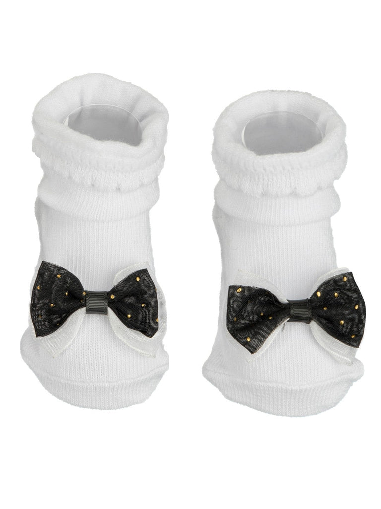 BabyGirls_WhiteSocksSetwithBlackBowAccentsProductview