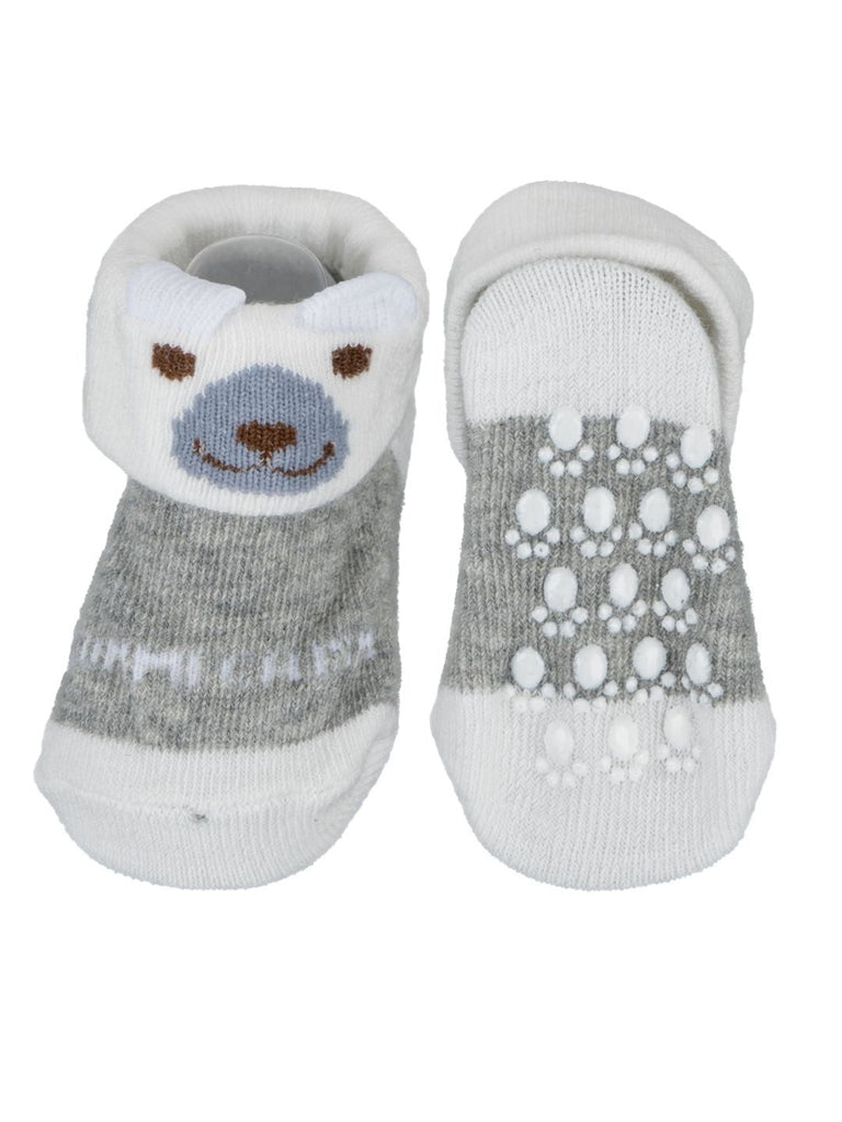 Baby Socks Set with Panda and Bear Designs Upper Creative View