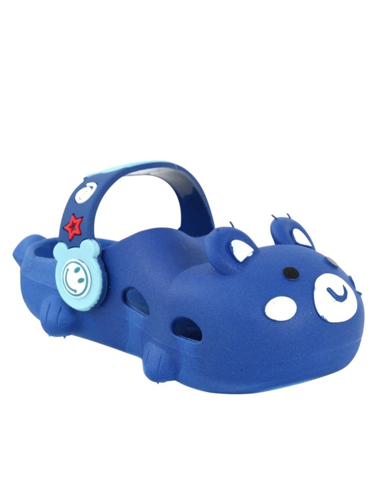 Blue Bear Clogs for Kids - Comfy, Playful, and Perfect for Everyday Adventures-Angle View