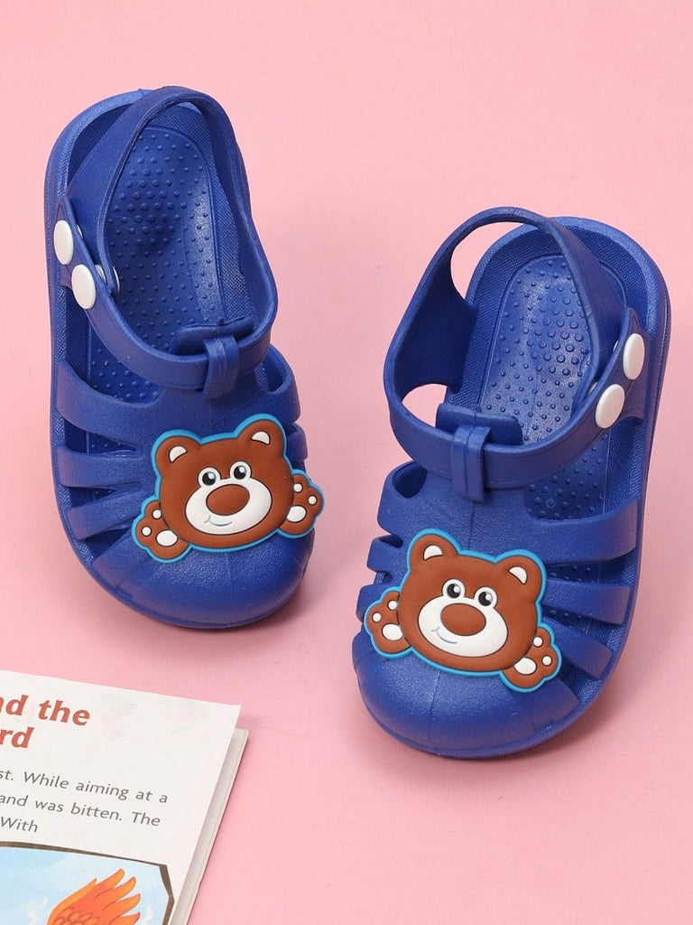Boys' Blue Bear Strap Sandals Creativity display view