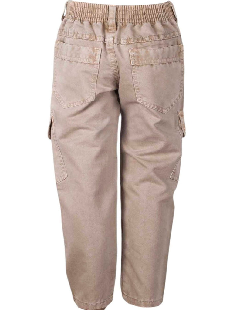 Boys_Beige_Cargo_Pants_with_Double_Side_Pockets_Back_View