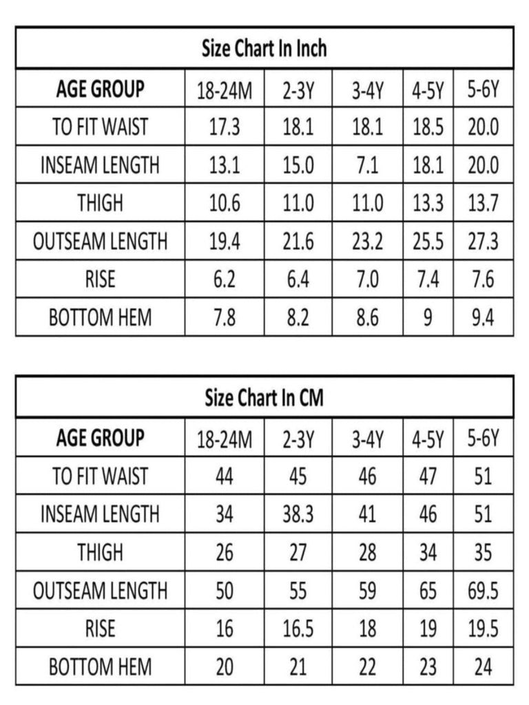 Size Guide