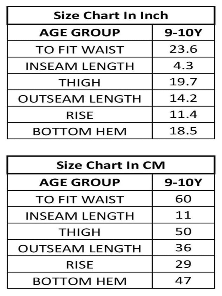 Donclothssizechart