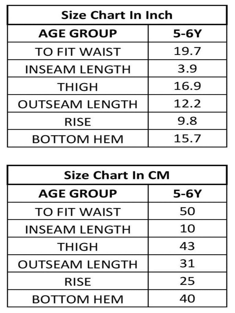 Donclothssizechart