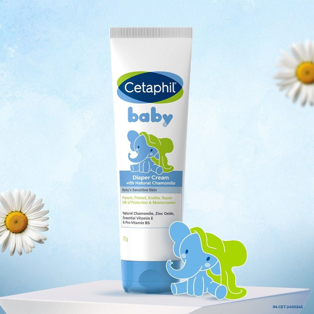 Cetaphil Baby Diaper Cream for All Skin Types - Front View.