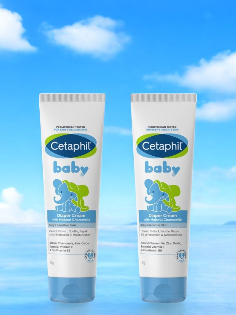 Cetaphil Baby Diaper Cream for All skin type - 70g - Pack of 2