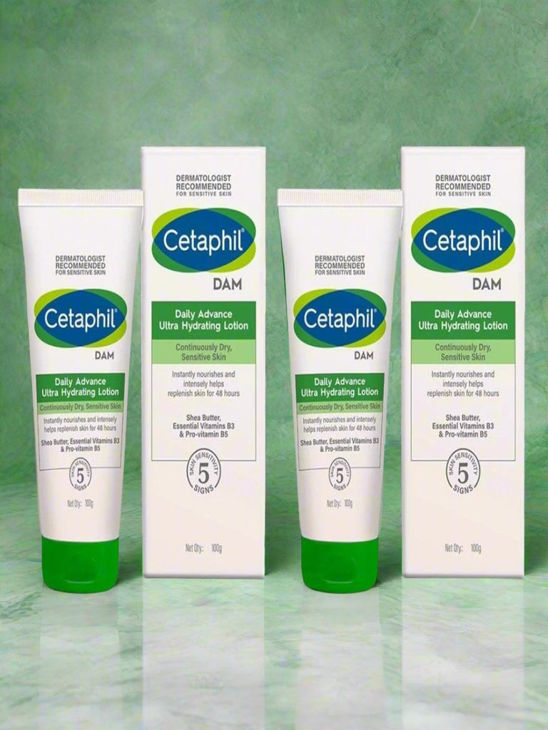 Full view of Cetaphil DAM Daily Advance Ultra Hydrating Lotion 100g each (Pack of 2)