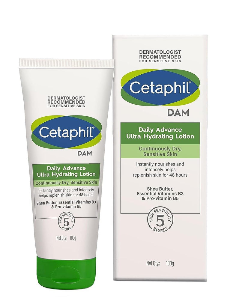 Full view of Cetaphil DAM Daily Advance Ultra Hydrating Lotion 100g each 