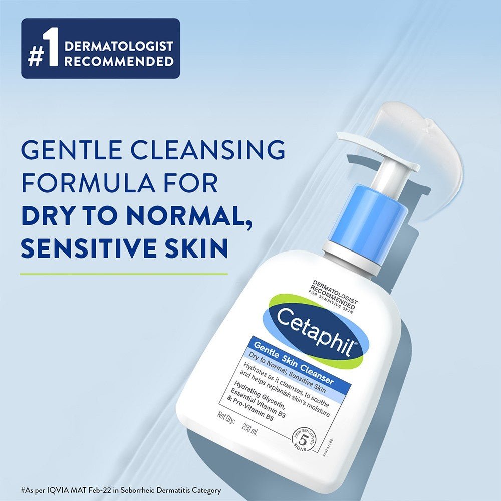 Cetaphil Gentle Skin Cleanser 250ml Front View.