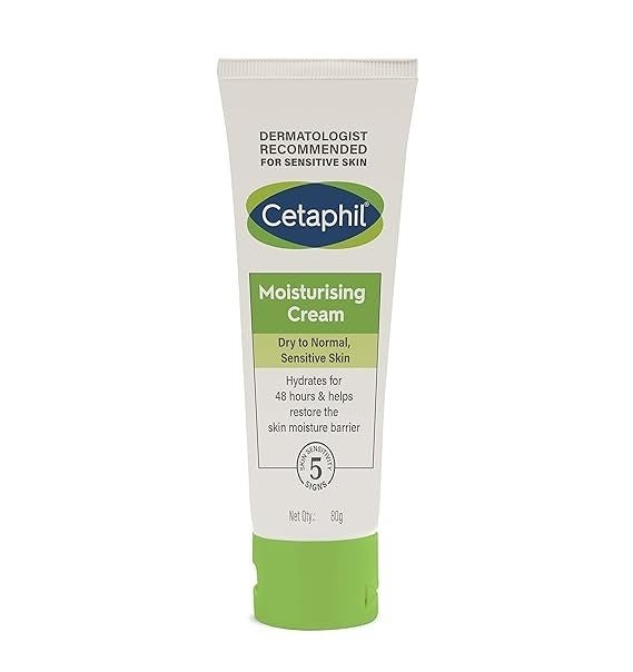  Cetaphil Moisturising Cream 80g Pack of 2