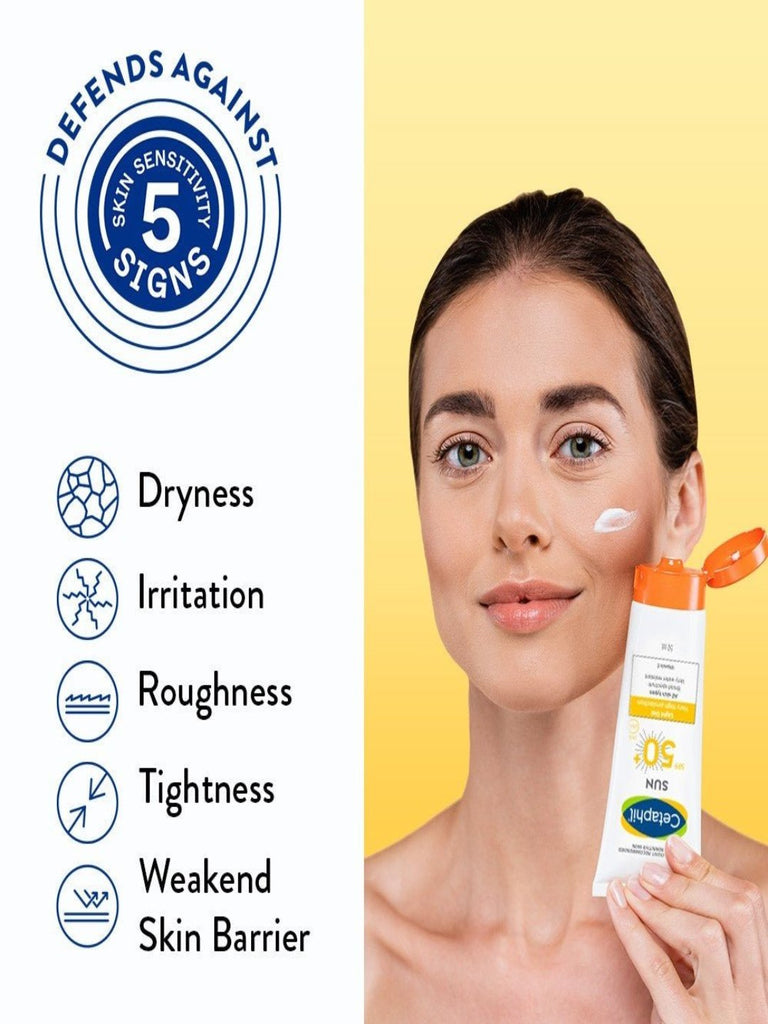 Cetaphil Sun SPF 50 Very High Protection Light Gel 5 Sign View.