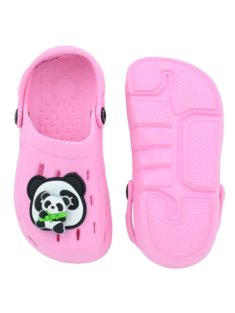 CharmingPanda_BambooCharmsClogsforGirls-Pink-Front_BackView-1