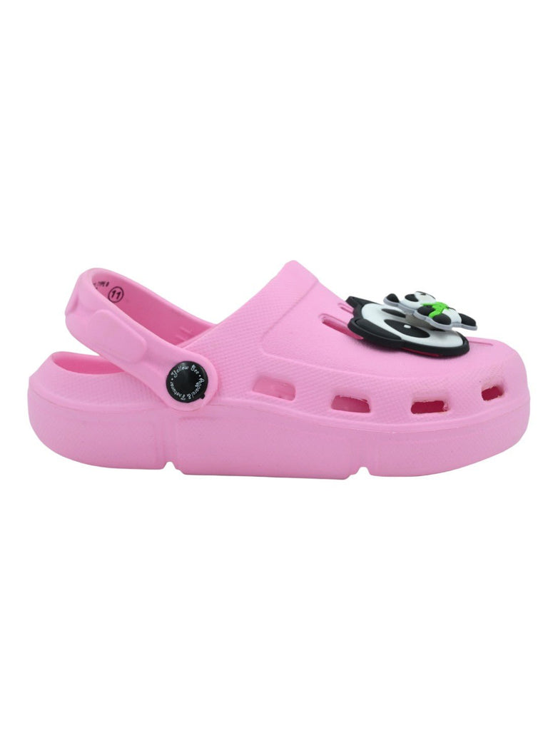 CharmingPanda_BambooCharmsClogsforGirls-Pink-SideView-1