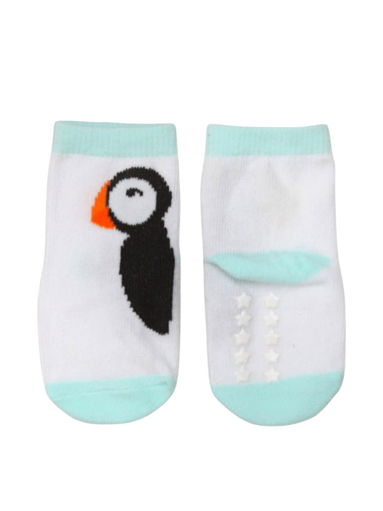 Charming Penguin Socks Set for Boys- Full Front & Back View