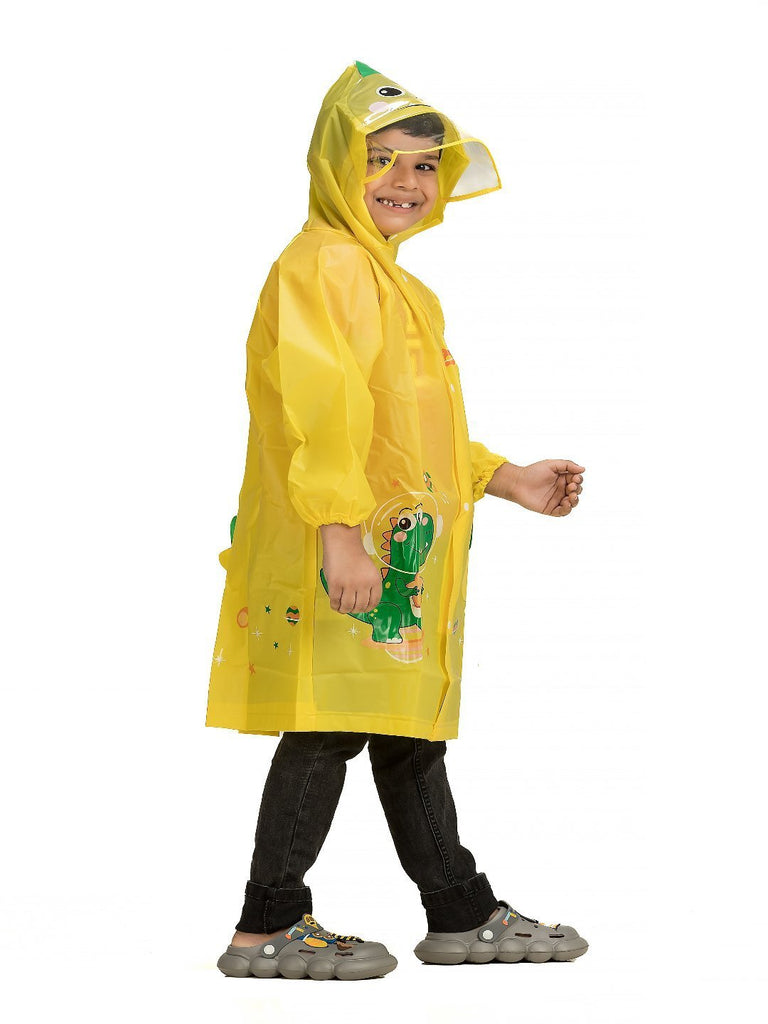 cheerful-dinosaur-themed-waterproof-raincoat-for-boys-in-vibrant-yellowSIDE VIEW