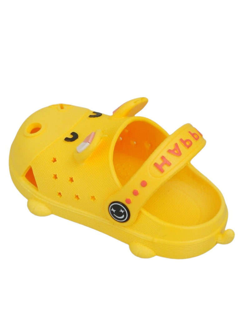 Cheerful_Yellow_Animal-Themed_Clogs_for_Girls-_Back_Angle_View-