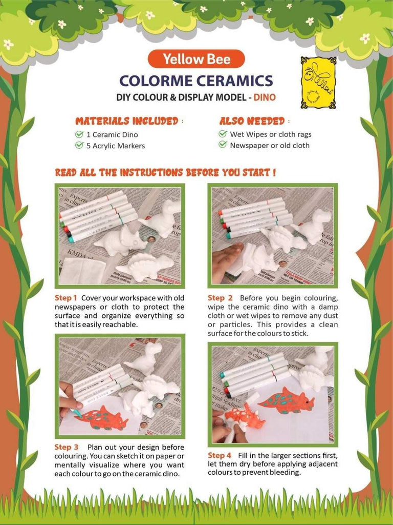 ColourMe_Ceramics_DIY_Colour_Display_Model_Set_3pcs_Dinosaur_Painting_Kit-Instruction_1