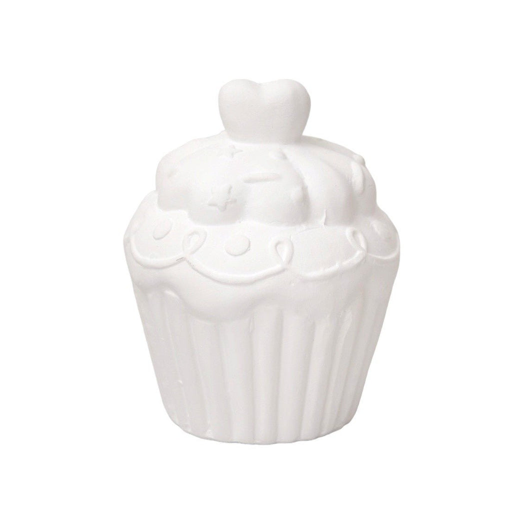 Plain ceramic Yellow Bee Colourme Ceramics DIY Cupcake model