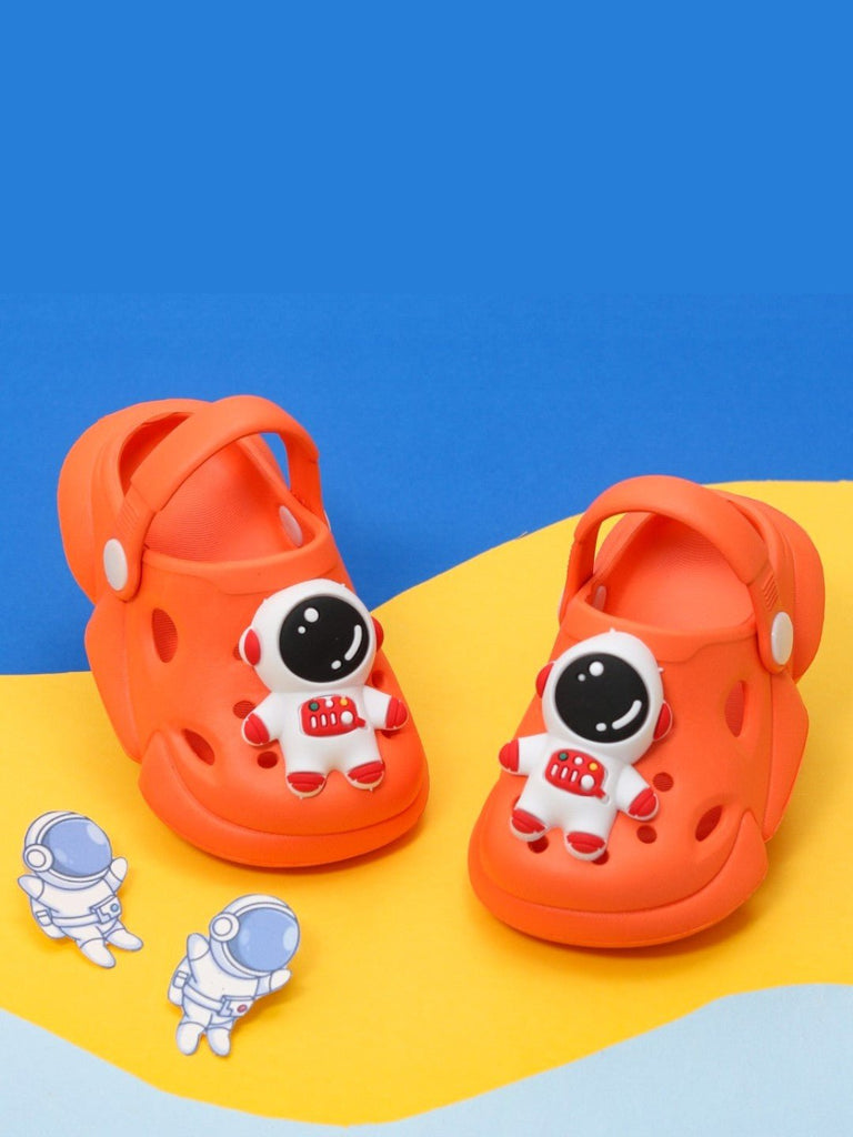 Cosmic Adventure Astronaut Motif Clogs for Boys