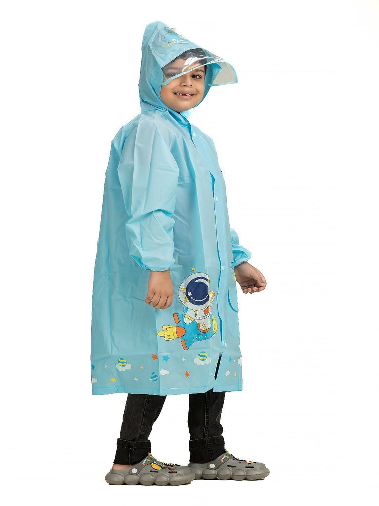 cosmic-adventure-waterproof-raincoat-for-boys-in-sky-blue-Side-View