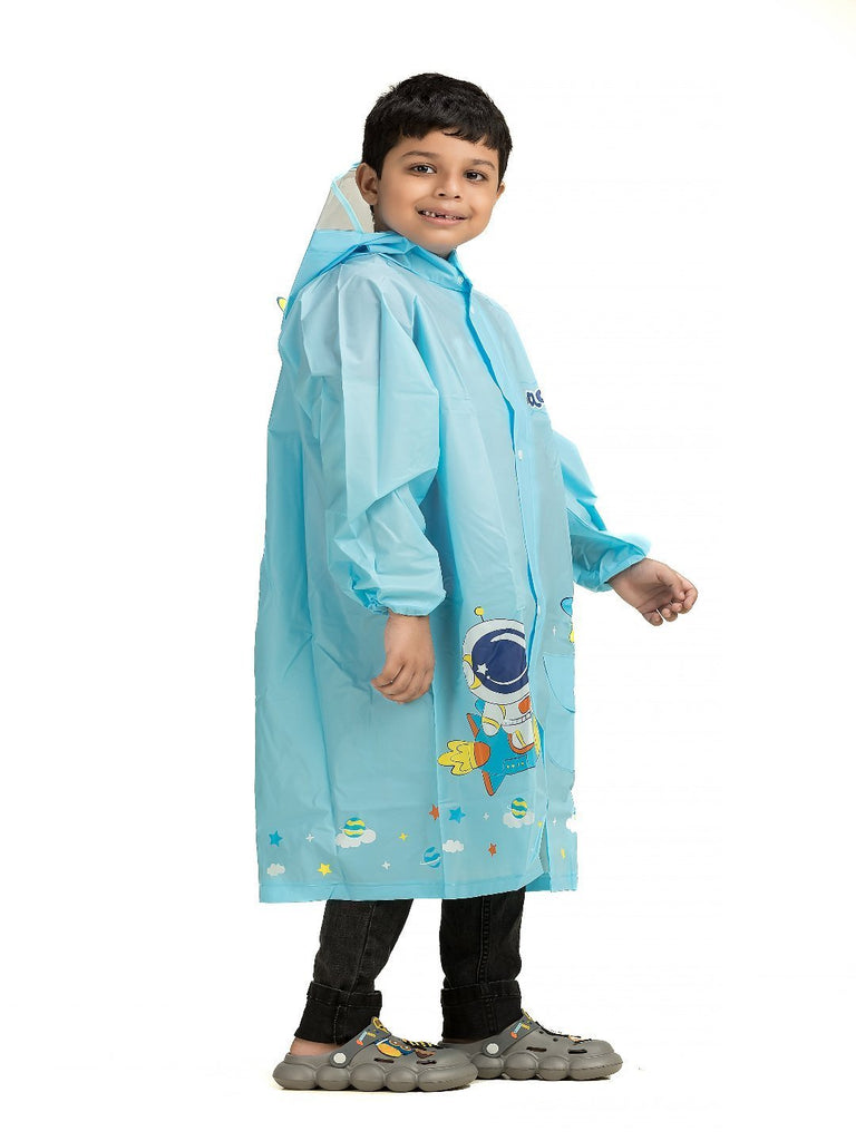 cosmic-adventure-waterproof-raincoat-for-boys-in-sky-blue-Angle View