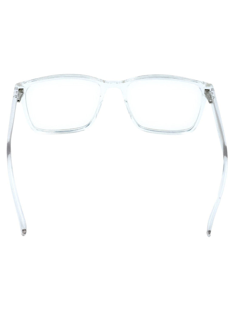Crystal Clarity Eyewear – Transparent Blue Light Filter Lenses- Back View