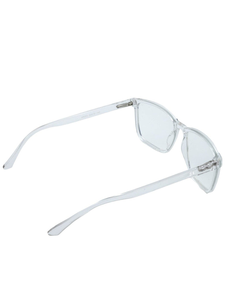 Crystal Clarity Eyewear – Transparent Blue Light Filter Lenses- Back View