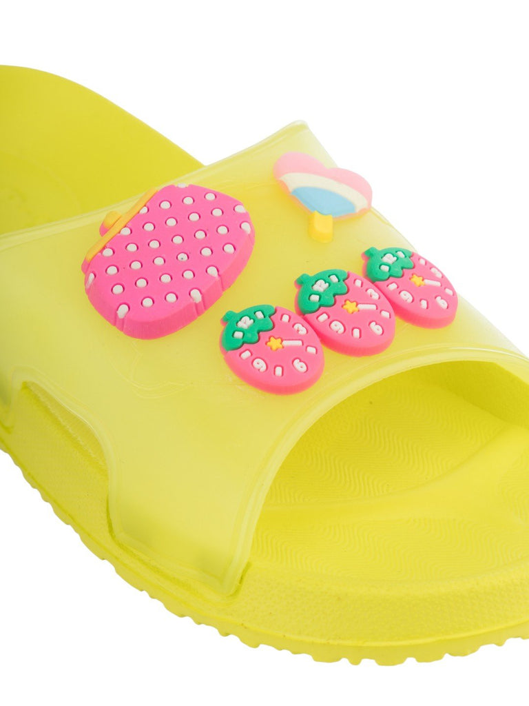 Cute_ComfyStrawberry_Purse_HeartCandyCharmsSlidesforGirls-Green-CloseUpView