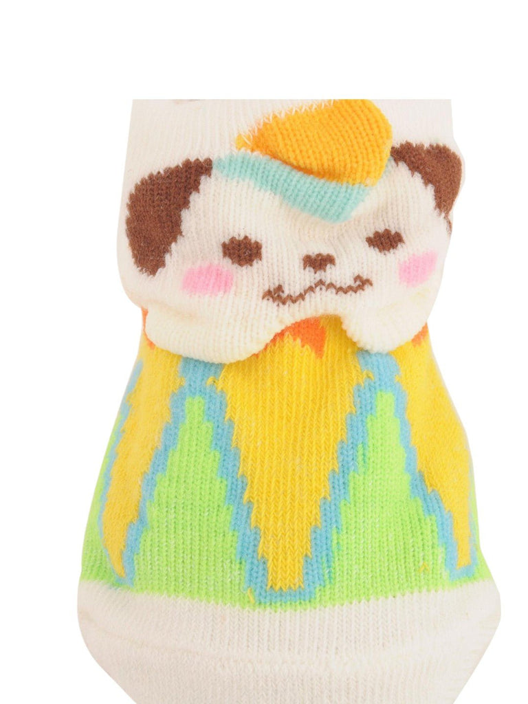 Cute_Puppy_Baby_Socks_with_Colorful_Outfit_Design_Closeup_View-Photoroom