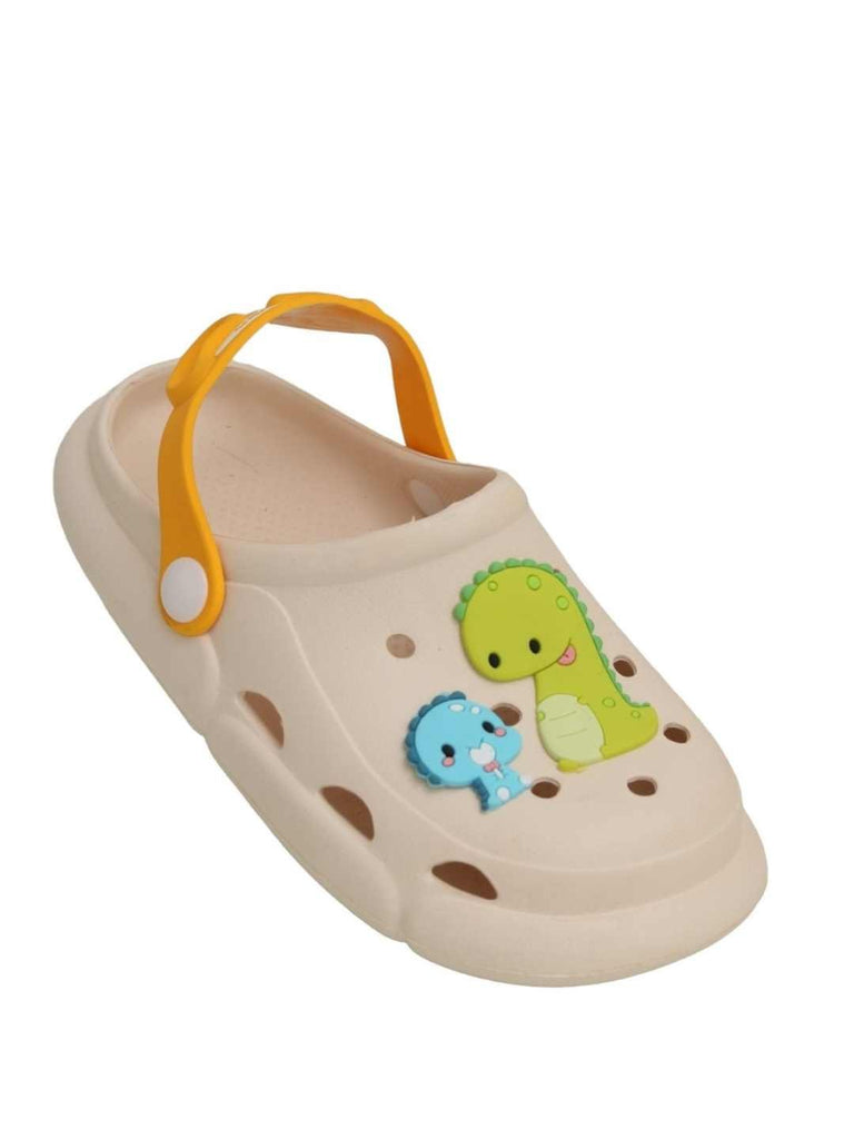 Dino-Mite Adventure Kids' Clogs - Prehistoric Fun for Tiny Steps-Angle View