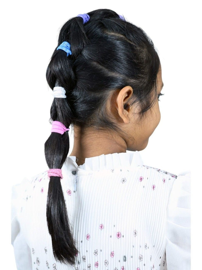 Disney by Yellow Bee Frozen Hair Tie Set- Model View-2