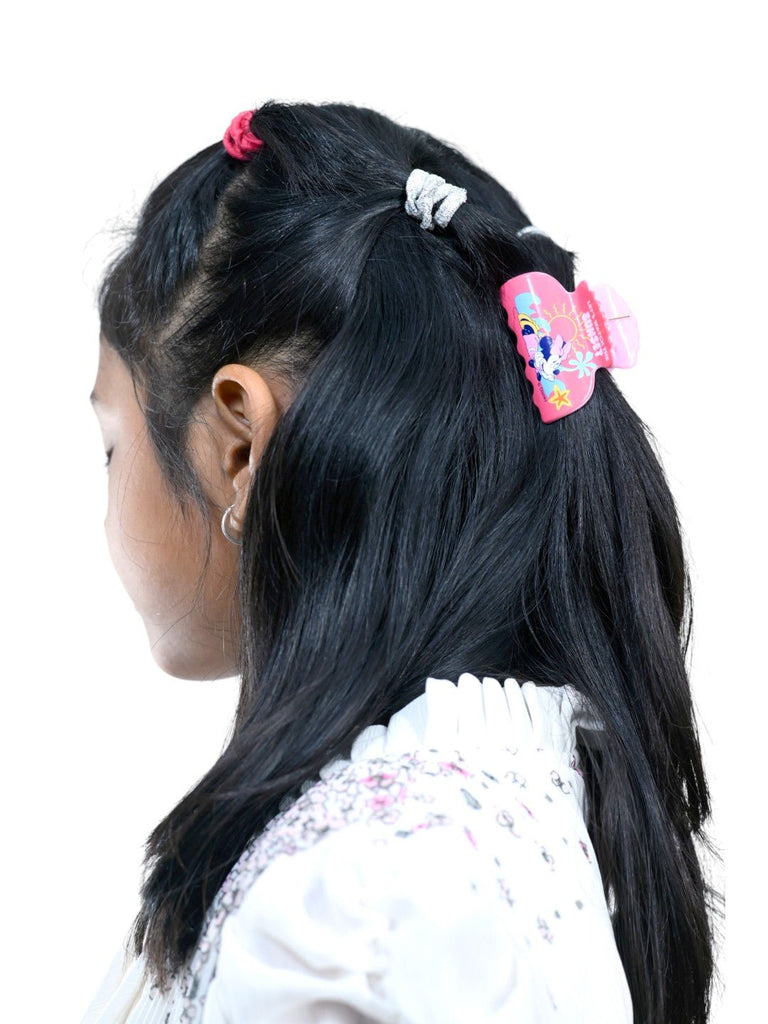 Disney_Stitch_Hair_Tie_Set_with_Matching_Clutcher_for_Girls-_Multi_13-Piece-Model View-1