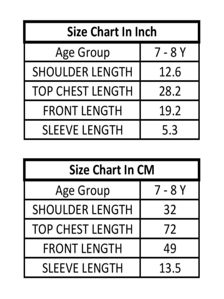 Dominus size guide.